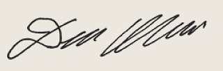 Signature Dean Keddell