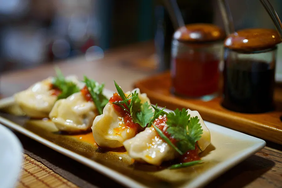 Ginger Moon - Vegan pot stickers