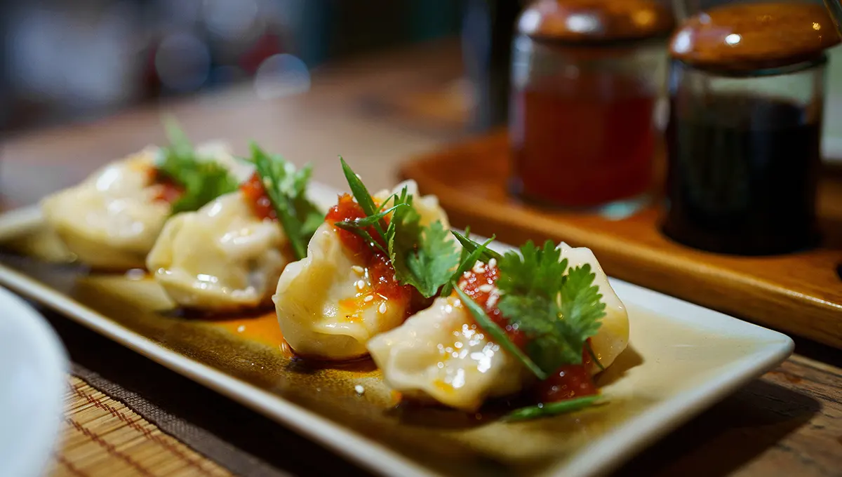 Dumplings vegan pot stickers